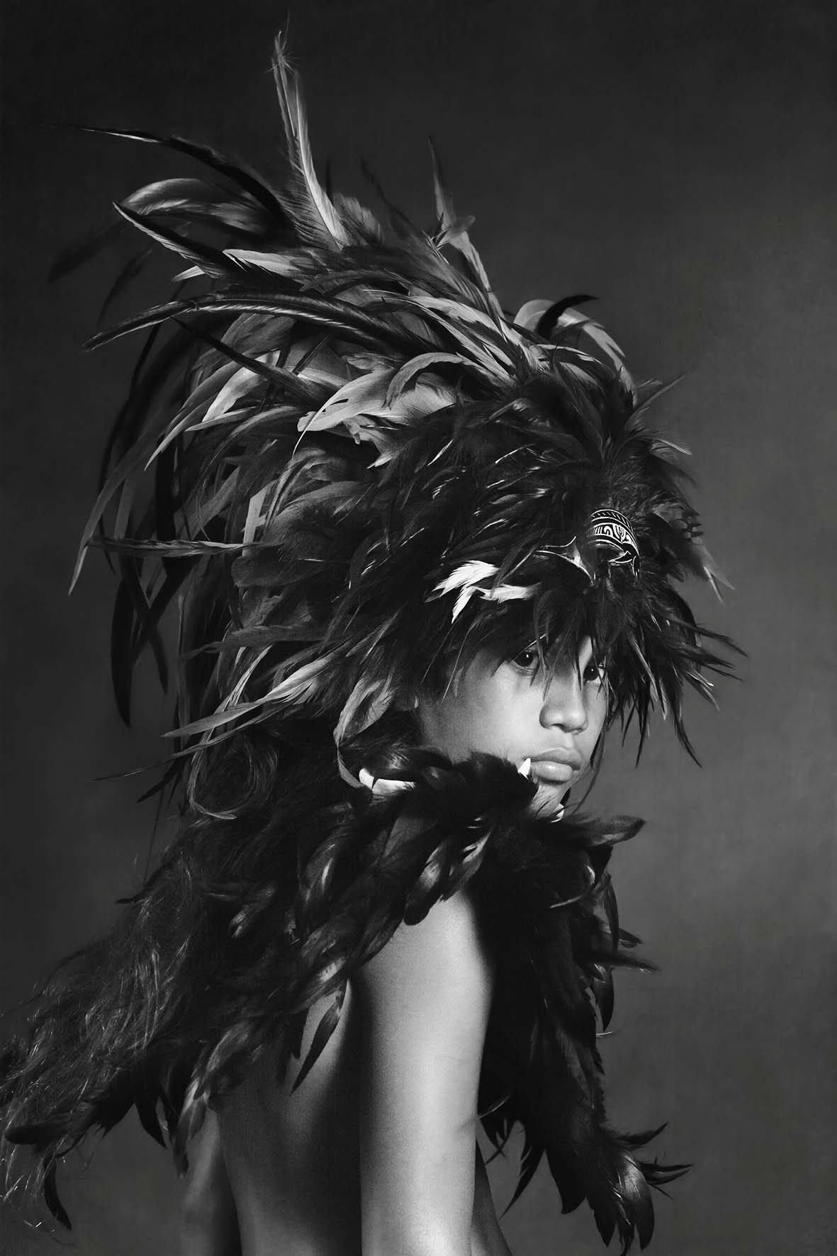 Portrait d’une danseuse marquisienne